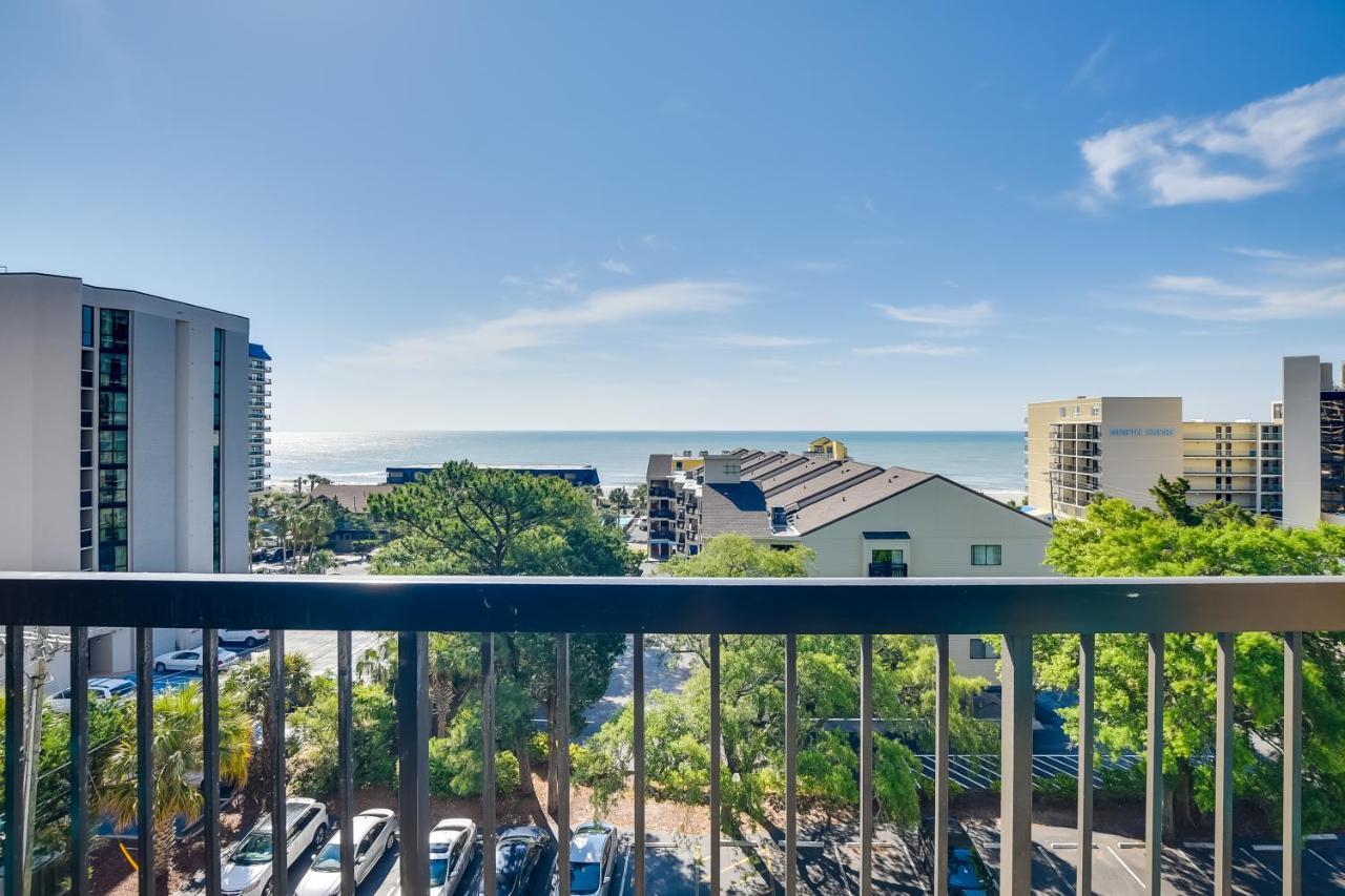 Myrtle Beach Condo With Ocean View And Pool Access! Exterior photo