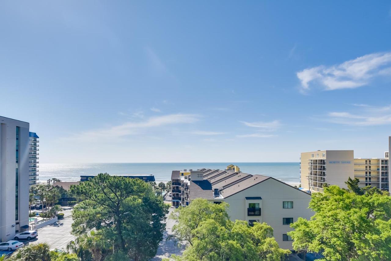 Myrtle Beach Condo With Ocean View And Pool Access! Exterior photo