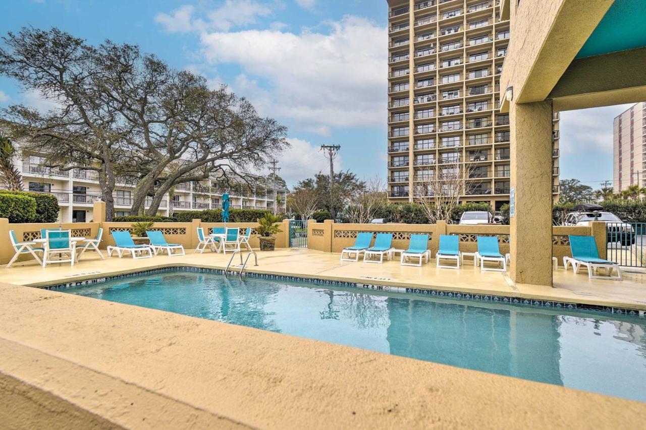 Myrtle Beach Condo With Ocean View And Pool Access! Exterior photo