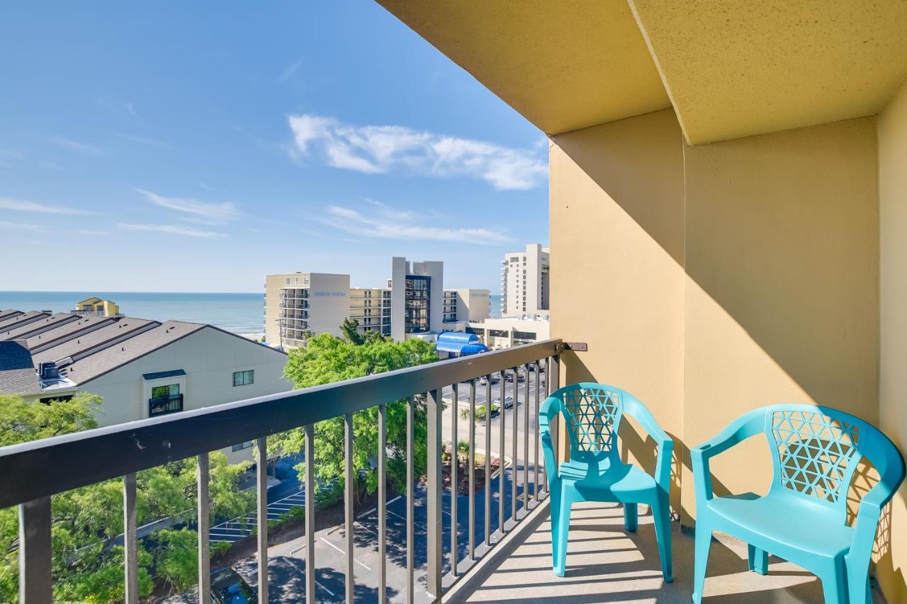 Myrtle Beach Condo With Ocean View And Pool Access! Exterior photo